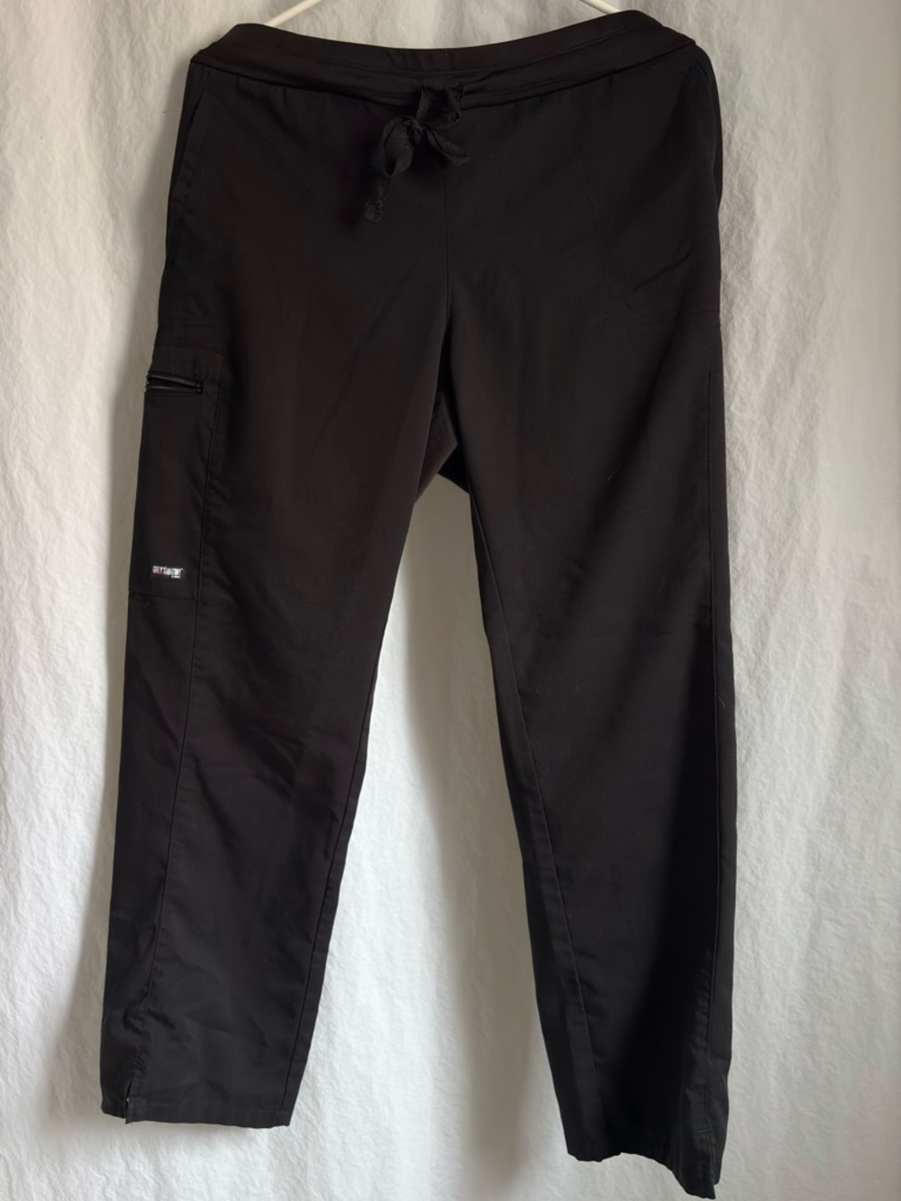 Women’s Black Drawstring Scrub Pants